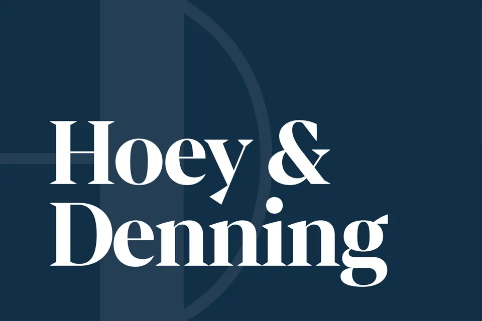 Hoey and Denning brand design example