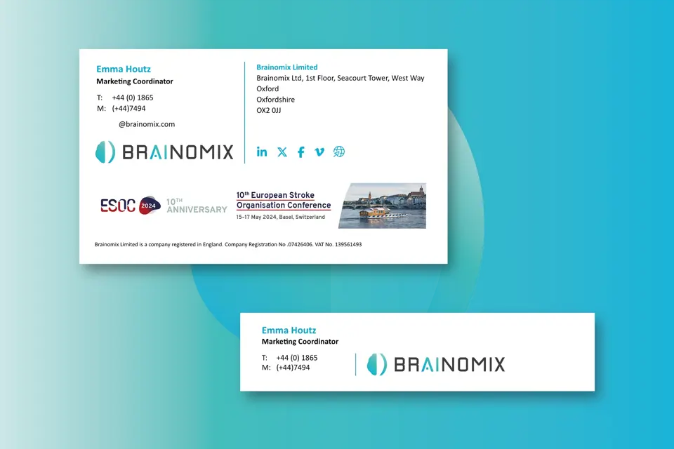 IC Design Brainomix Exclaimer Email Signatures