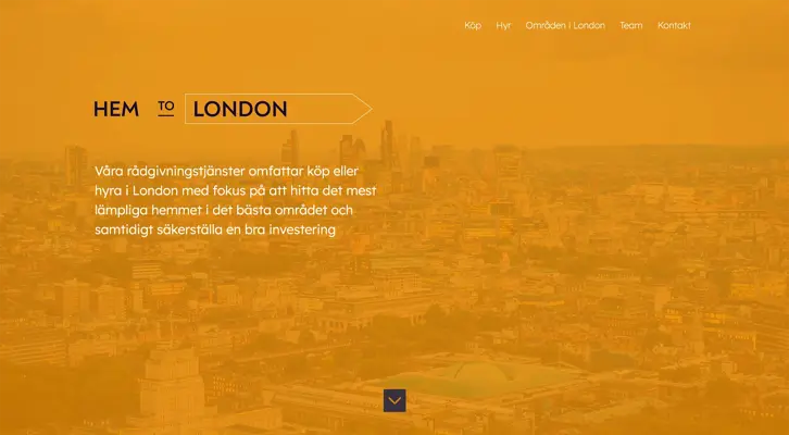 Hem To London Webpage