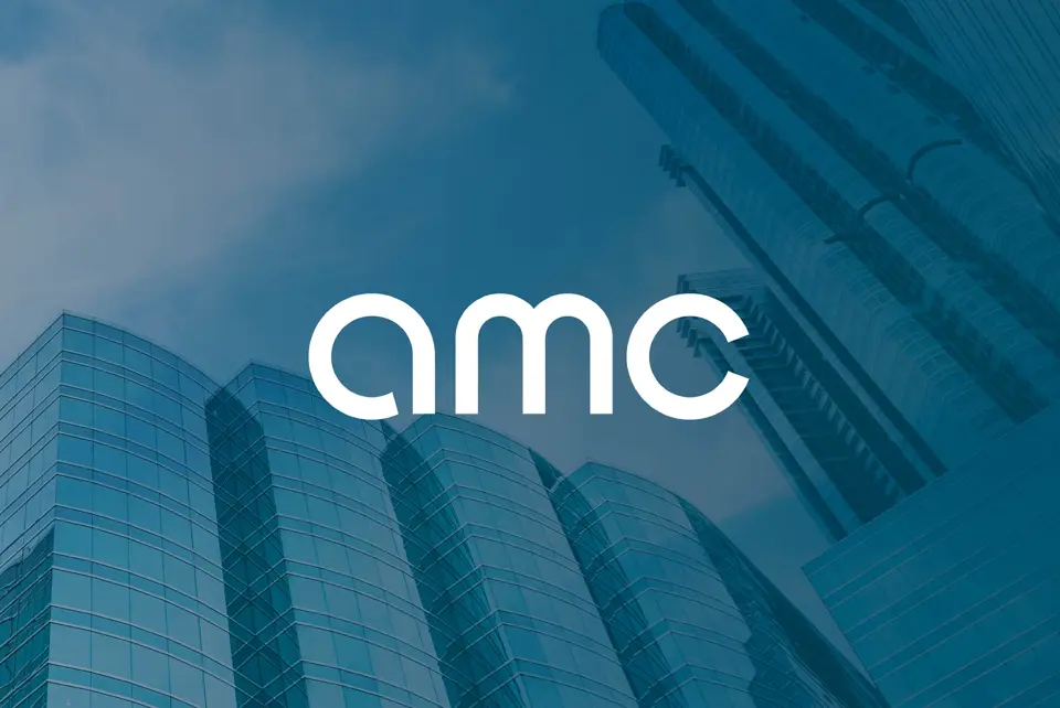 AMC logo design image lock-up